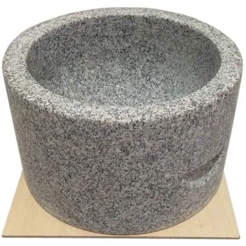1-Sho Mikage Stone Mini Mochitsuki Usu/Rice Cake Pounding Mortar