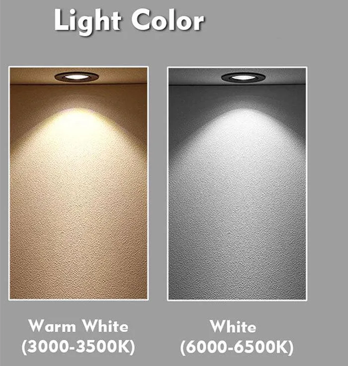 10-Piece PIR GU10 Sensitive Light LED 3W Ceiling Downlight Spotlight 220-240V AC Automatic Lighting Bulb Hotel Ceiling Downlight