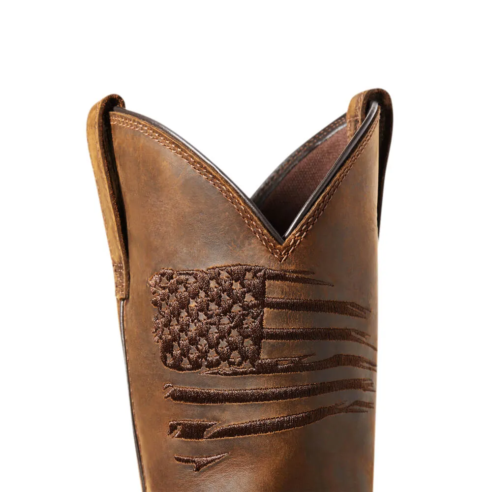 10036002 - Ariat Men's Work Hog Patriot H20 Composite Toe
