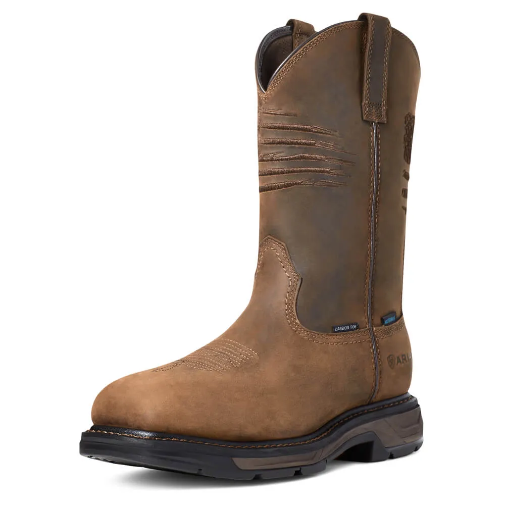 10036002 - Ariat Men's Work Hog Patriot H20 Composite Toe