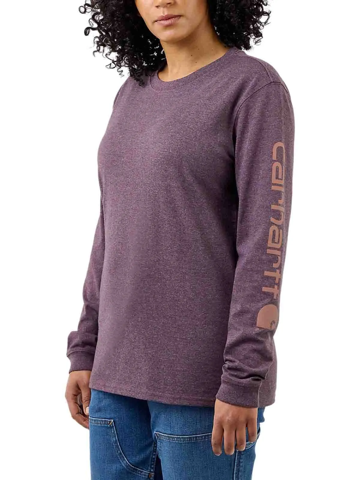 103401&#x20;Women&#x27;s&#x20;Work&#x20;T-shirt&#x20;Sleeve&#x20;Logo&#x20;-&#x20;Carhartt