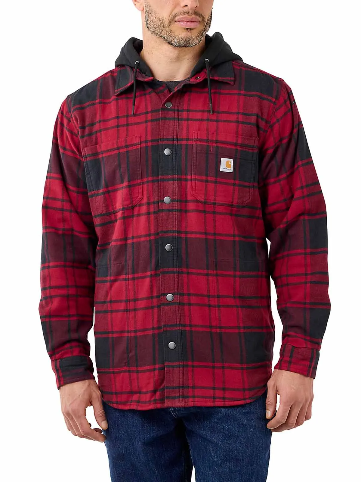 105621&#x20;Work&#x20;Shirt&#x20;Jacket&#x20;Flannel&#x20;Fleece&#x20;Lined&#x20;-&#x20;Carhartt