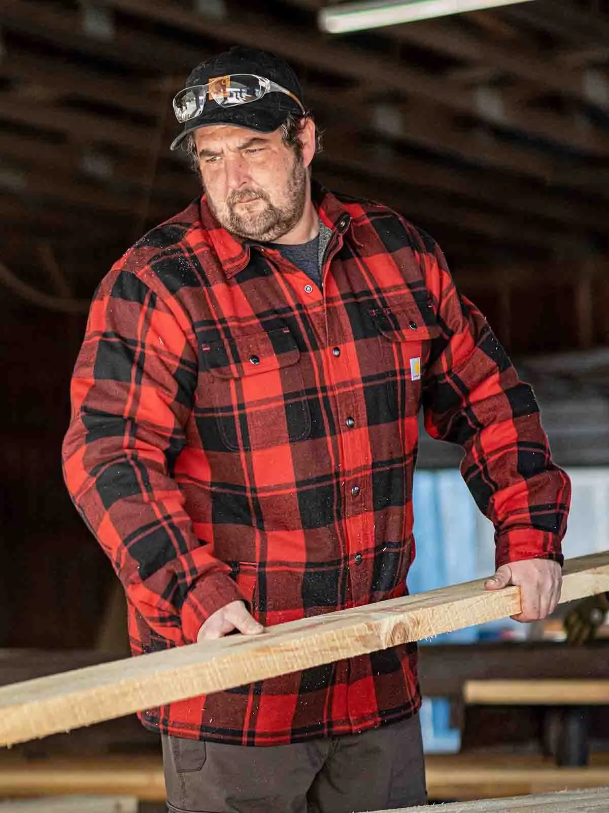 105939&#x20;Lumberjack&#x20;Shirt&#x20;Flannel&#x20;Sherpa&#x20;-&#x20;Carhartt