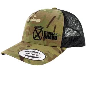 10th Mountain 11 Bravo Series Snapback Trucker Multicam