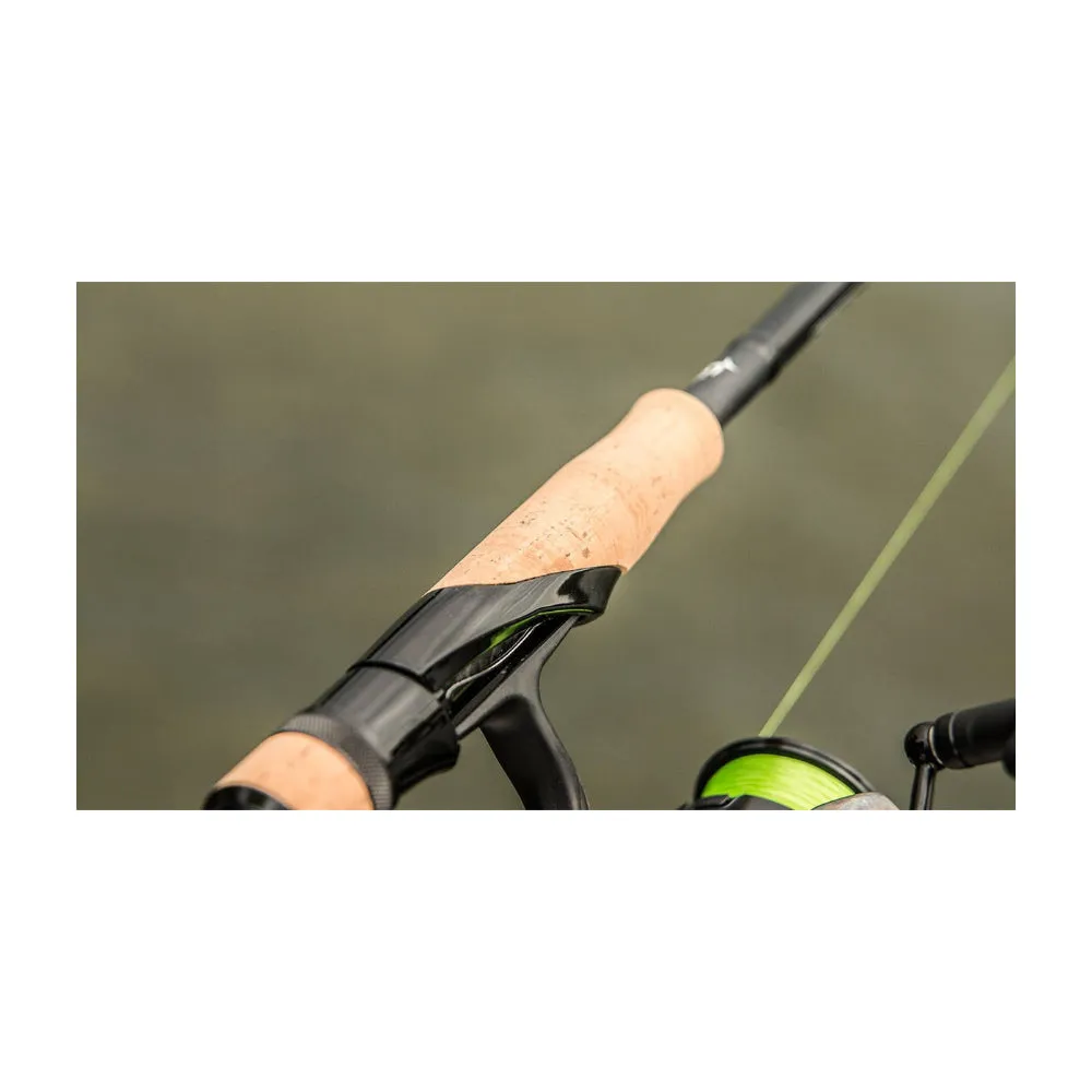 13 Fishing Omen Black 6'6 Two Piece Light 3-8lb Spin Rod