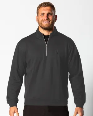 1/4 Zip Sweater - Grey