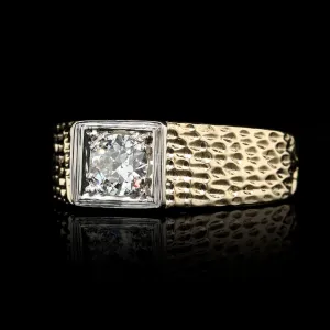 14K Two-tone Estate Diamond Ring
