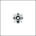 1.5 Ct Asscher Cubic Zirconia CZ Loose stone