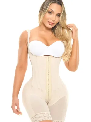 1581 ANN M SENSUAL  Boning Shapewear  Faja Shorts with Row Clips