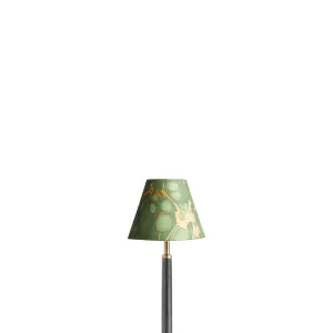 16cm empire hand made marble paper shade in foglia