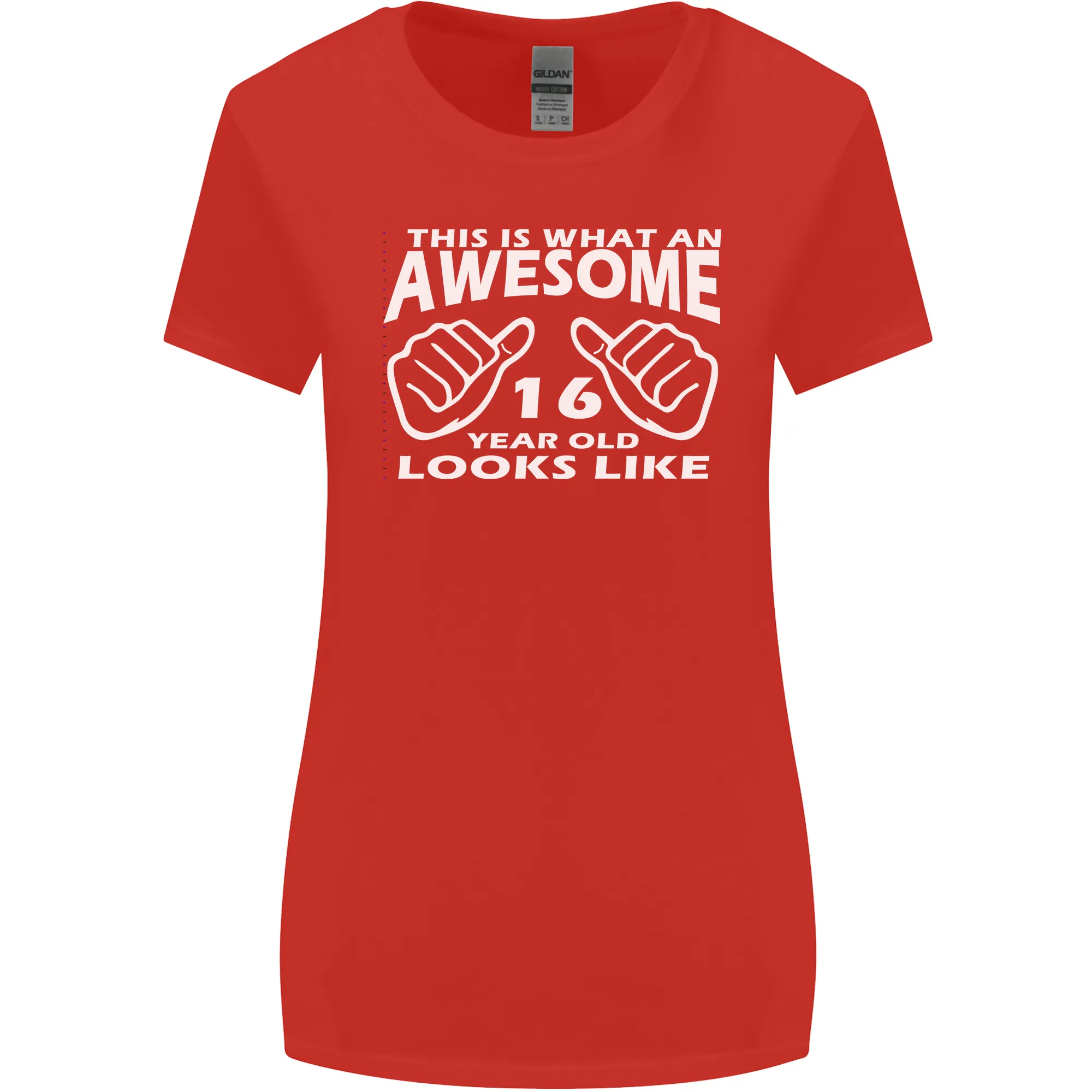 16th Birthday 16 Year Old This Is What Womens Wider Cut T-Shirt