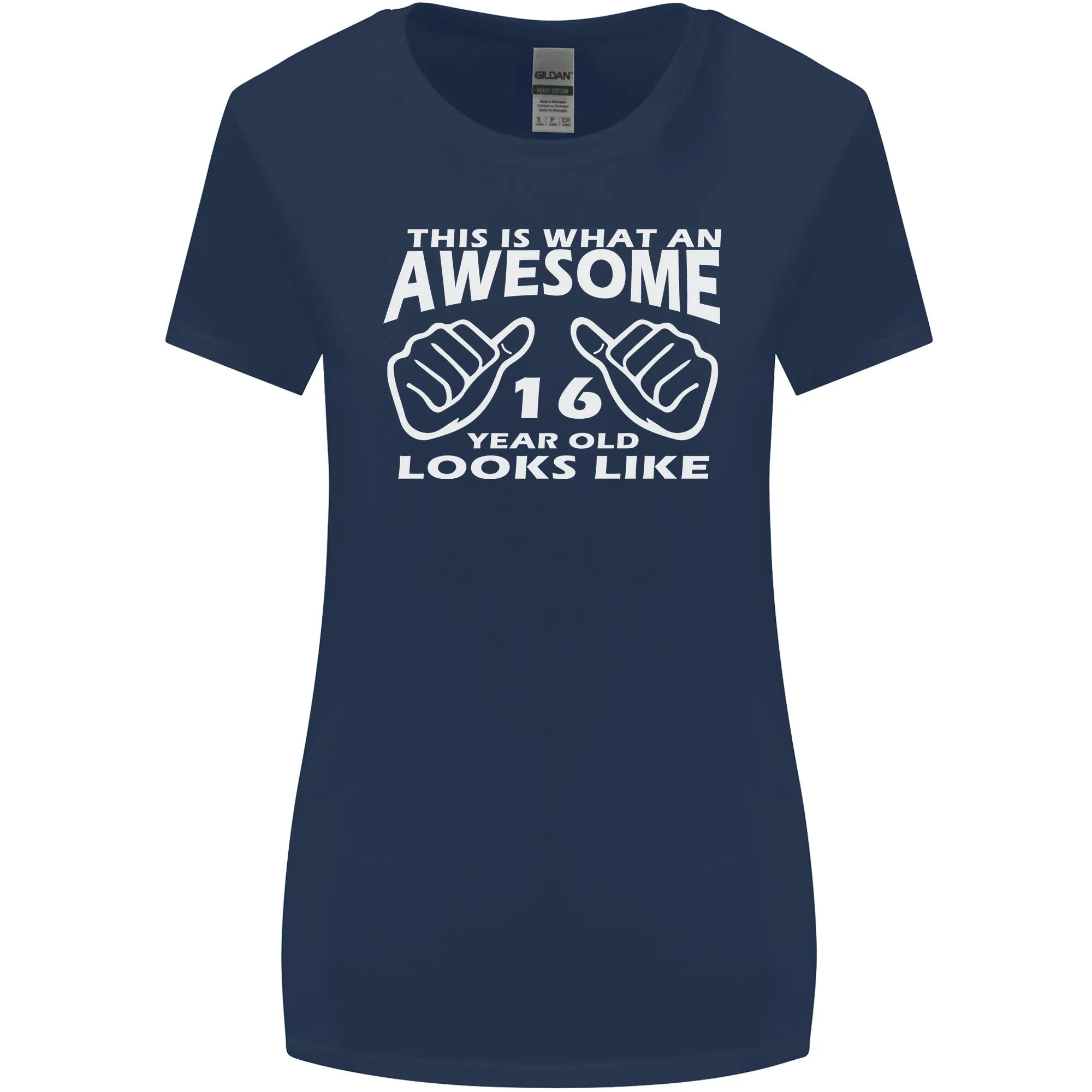 16th Birthday 16 Year Old This Is What Womens Wider Cut T-Shirt
