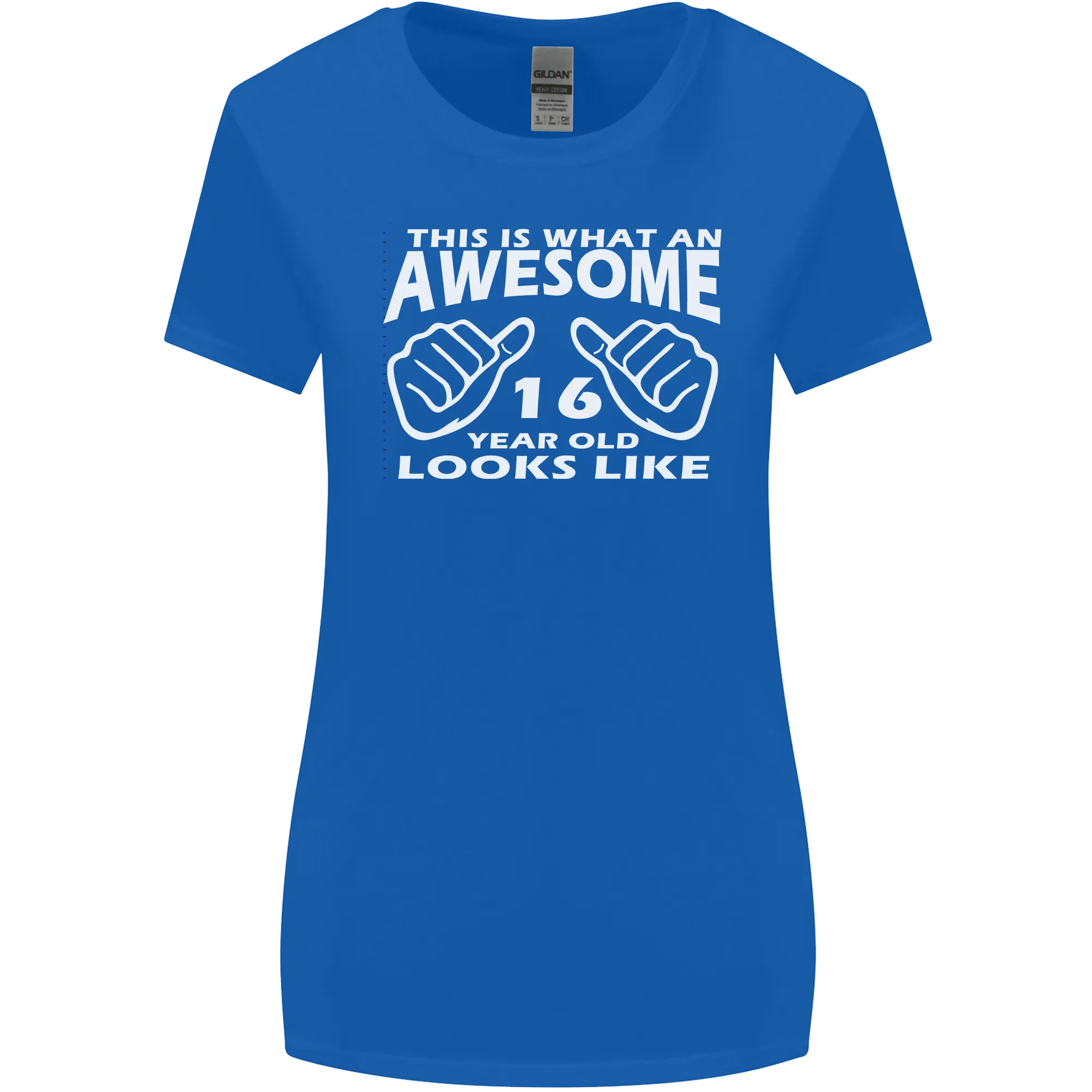16th Birthday 16 Year Old This Is What Womens Wider Cut T-Shirt