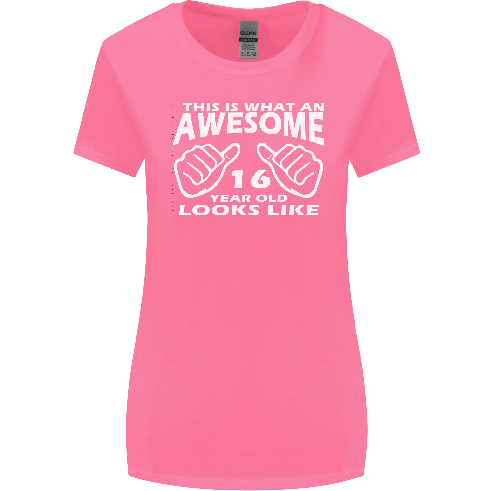 16th Birthday 16 Year Old This Is What Womens Wider Cut T-Shirt