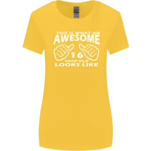 16th Birthday 16 Year Old This Is What Womens Wider Cut T-Shirt