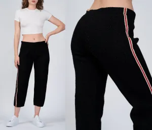 1940s Champion Fleece Distressed Athletic Pants - Men's Medium, Women's Large
