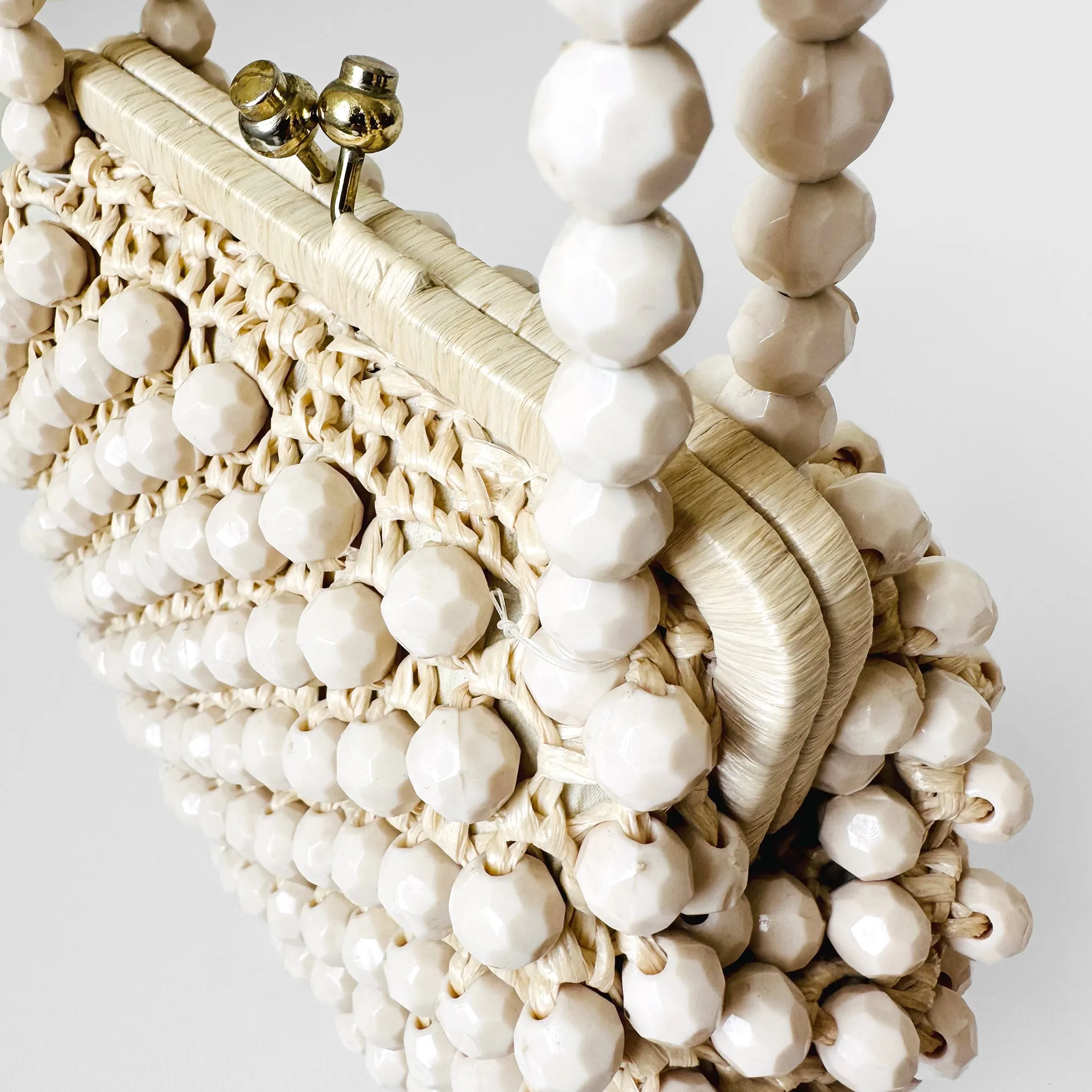 1960s Beaded Kiss-Lock Purse
