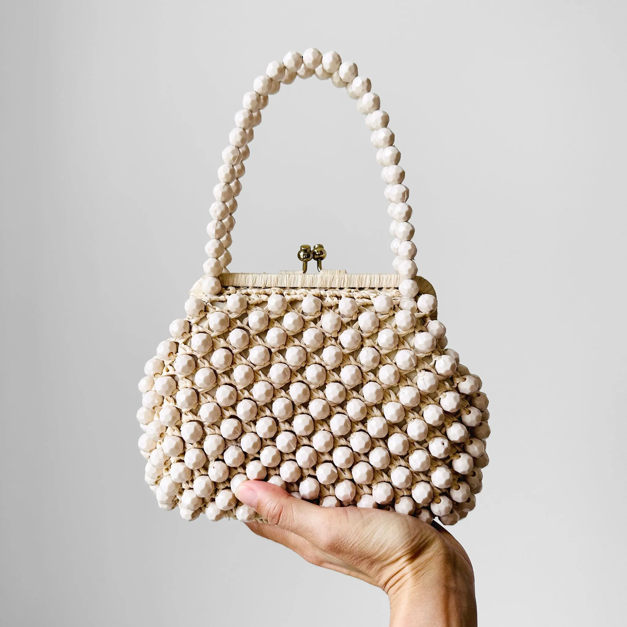 1960s Beaded Kiss-Lock Purse