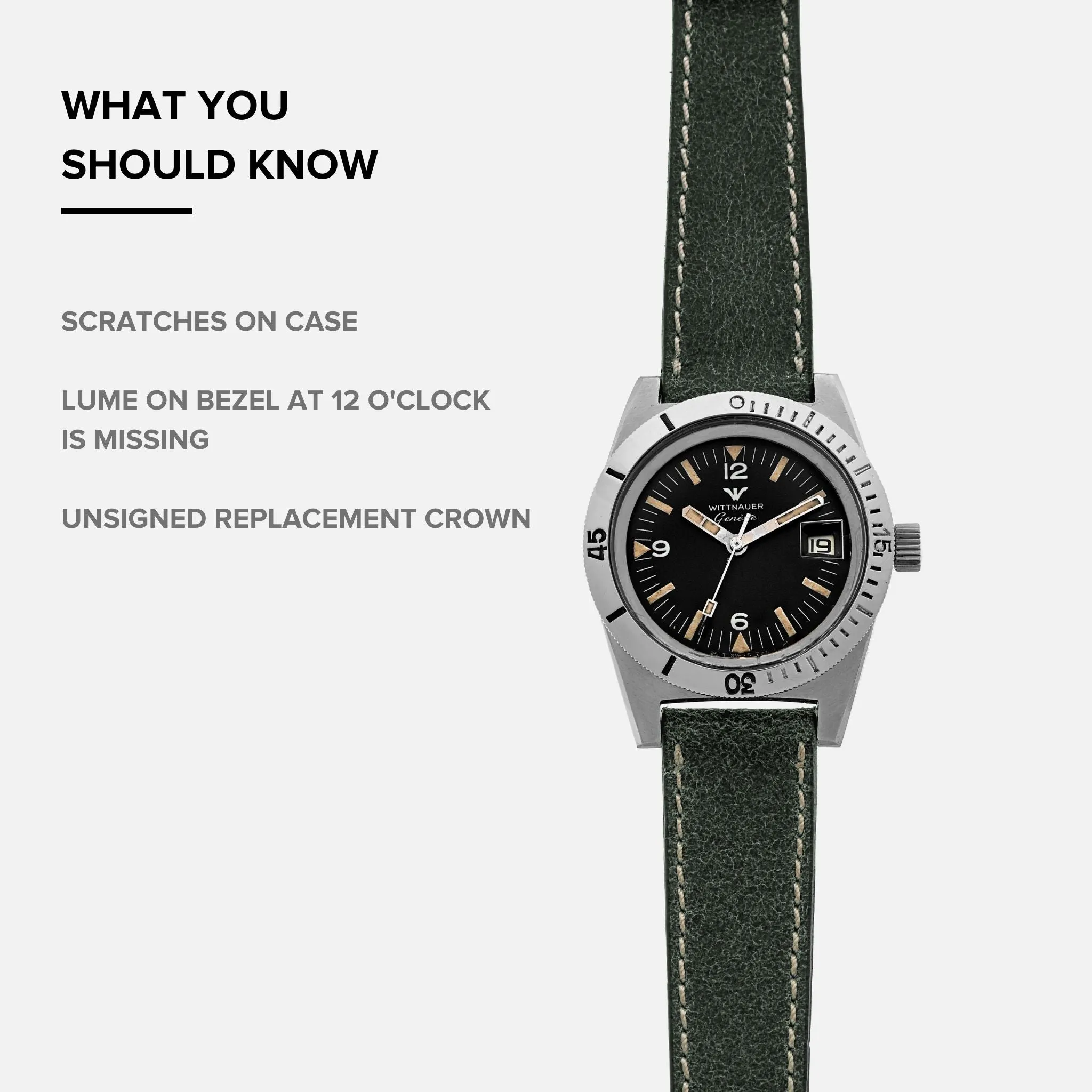 1960s Wittnauer Ref. 4000 'Skin Diver'