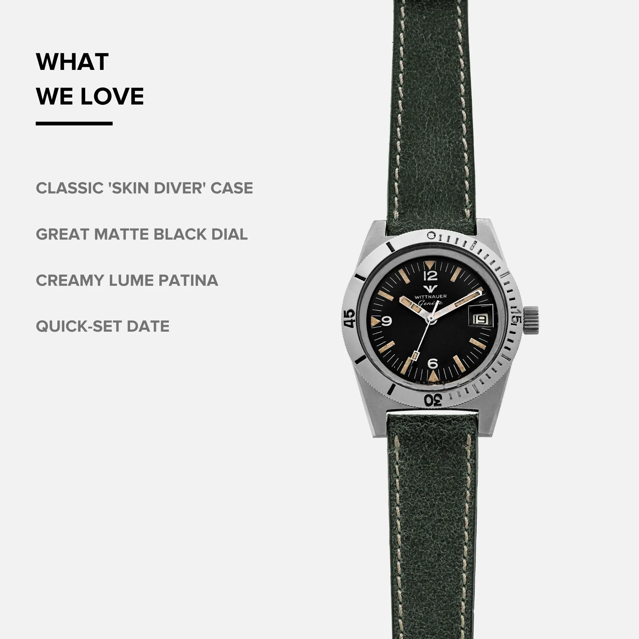 1960s Wittnauer Ref. 4000 'Skin Diver'