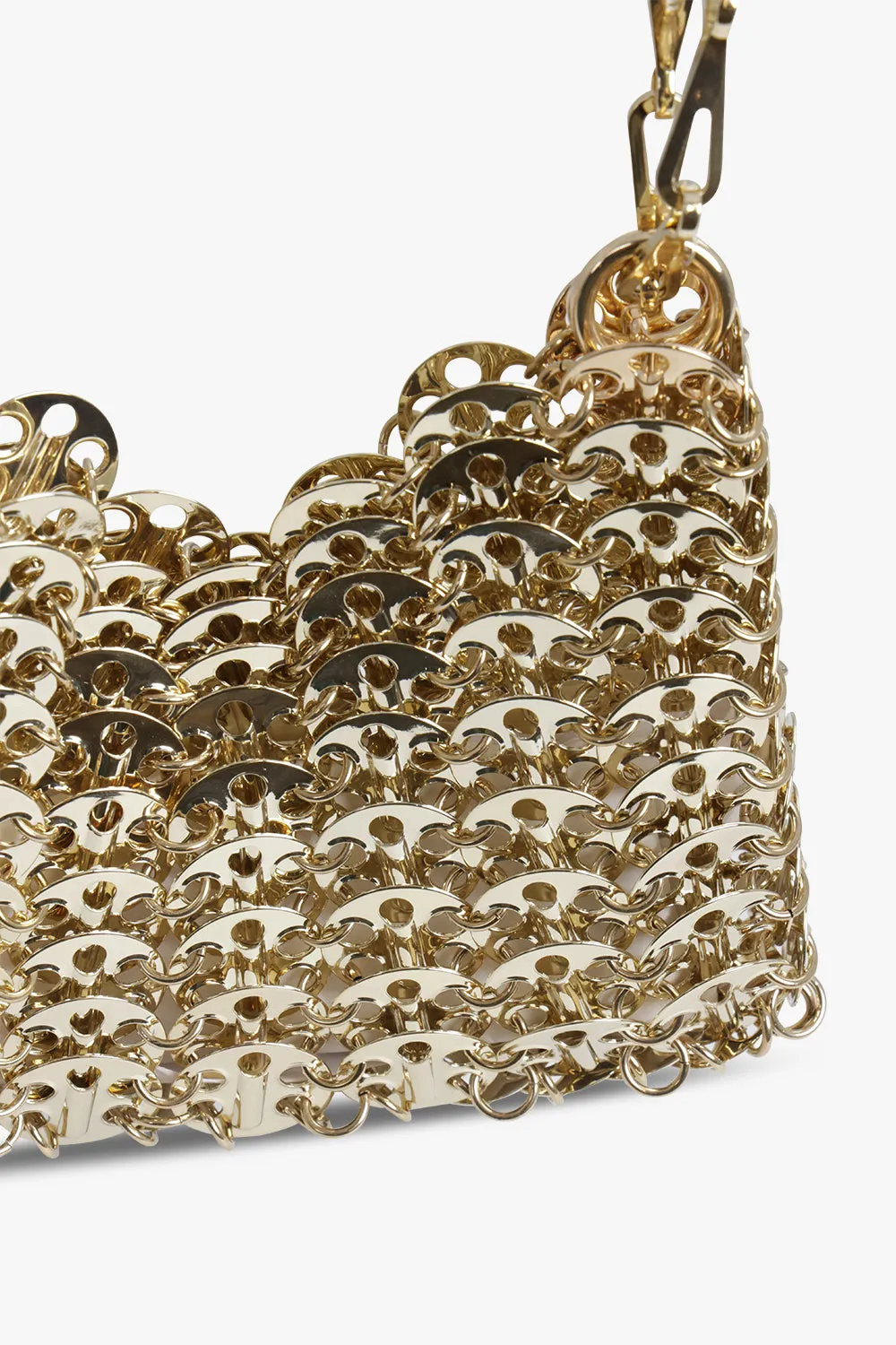 1969 NANO CHAIN STRAP DISC BAG | LIGHT GOLD