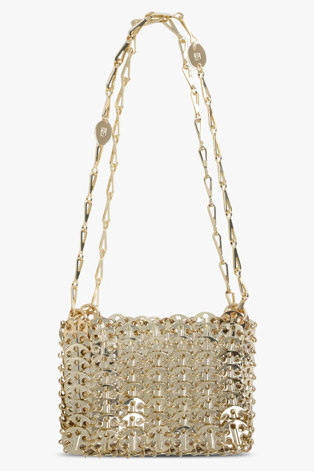 1969 NANO CHAIN STRAP DISC BAG | LIGHT GOLD