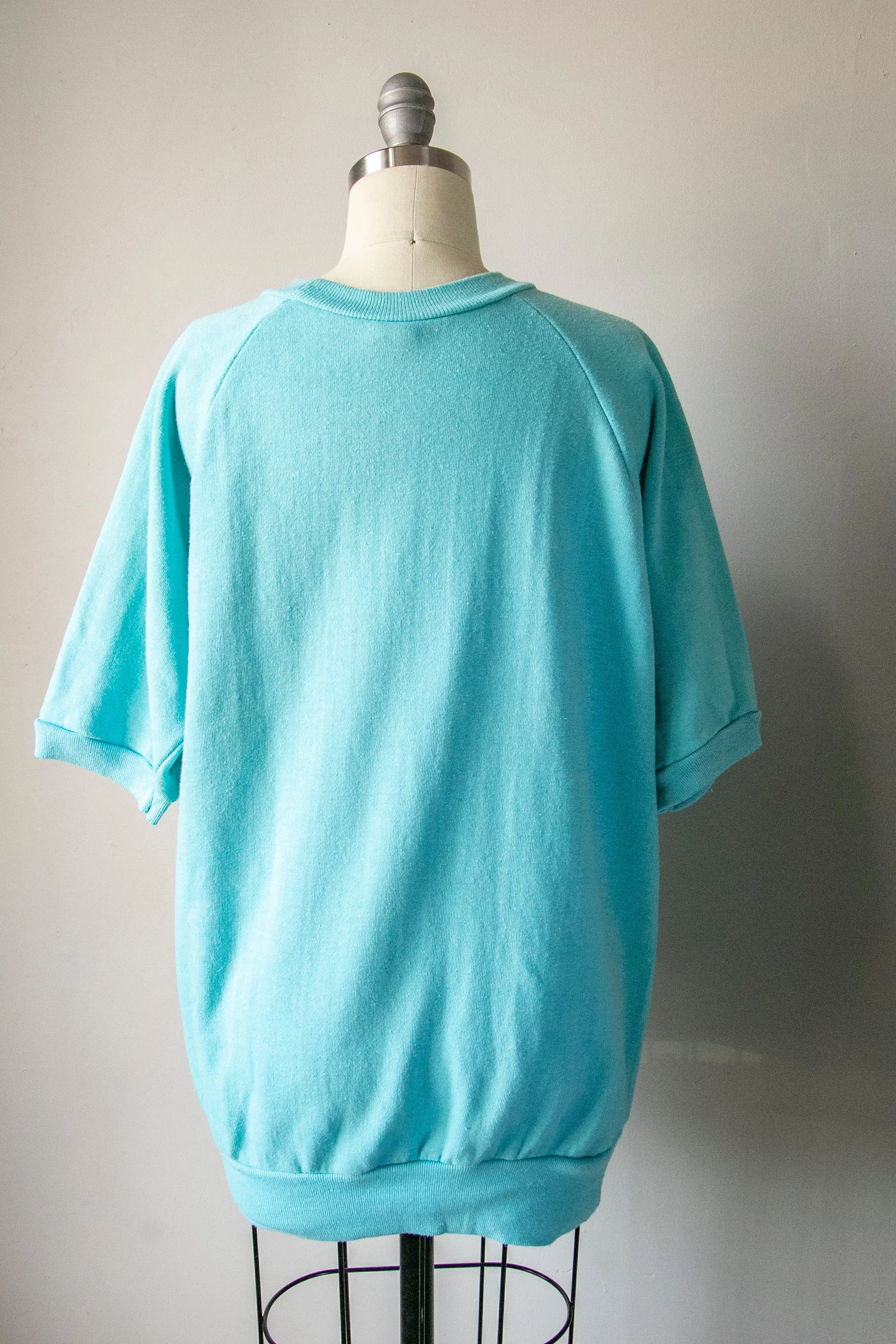 1970s Sweatshirt Short Sleeve Spokane Athletic M