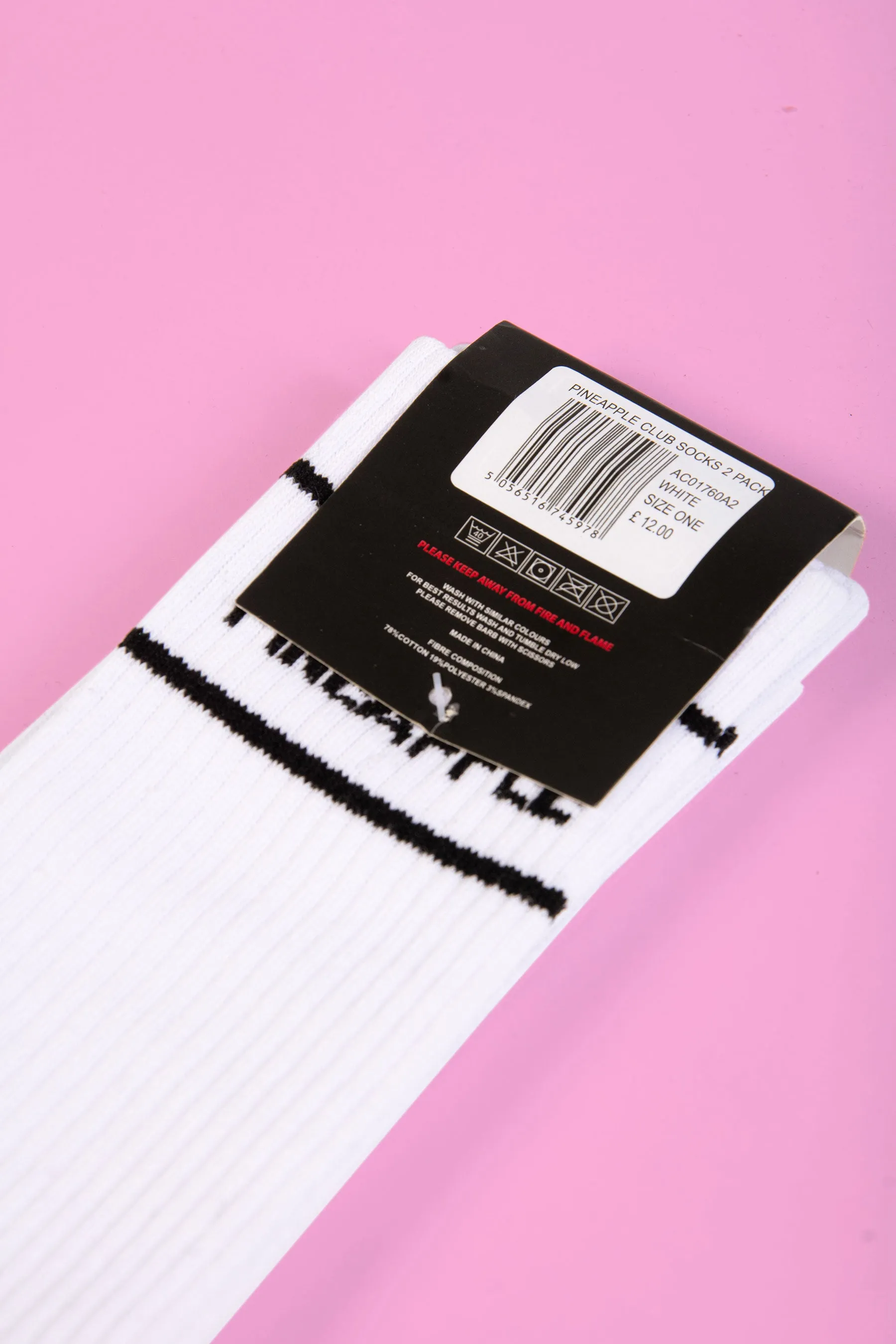 2 Pack Pineapple Club Socks