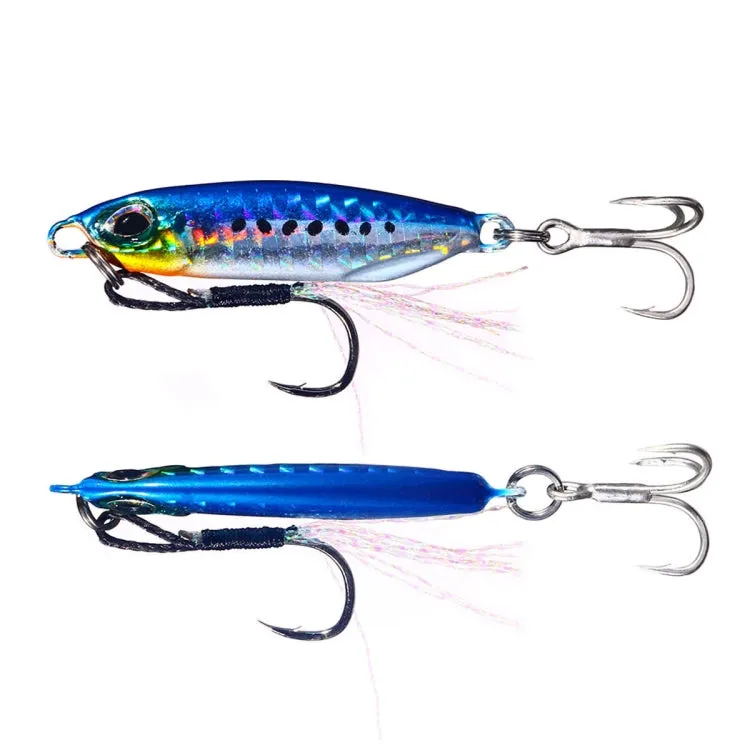 2 PCS HENGJIA Shore Casting Lead Fish Long-distance Casting Sinker Double Hook Lure, Size: 16g(7)