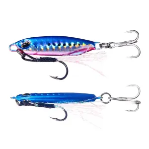 2 PCS HENGJIA Shore Casting Lead Fish Long-distance Casting Sinker Double Hook Lure, Size: 32g(5)