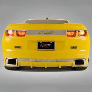 2010-2013 Camaro RS - RS Trunk Lid Plate - Brushed