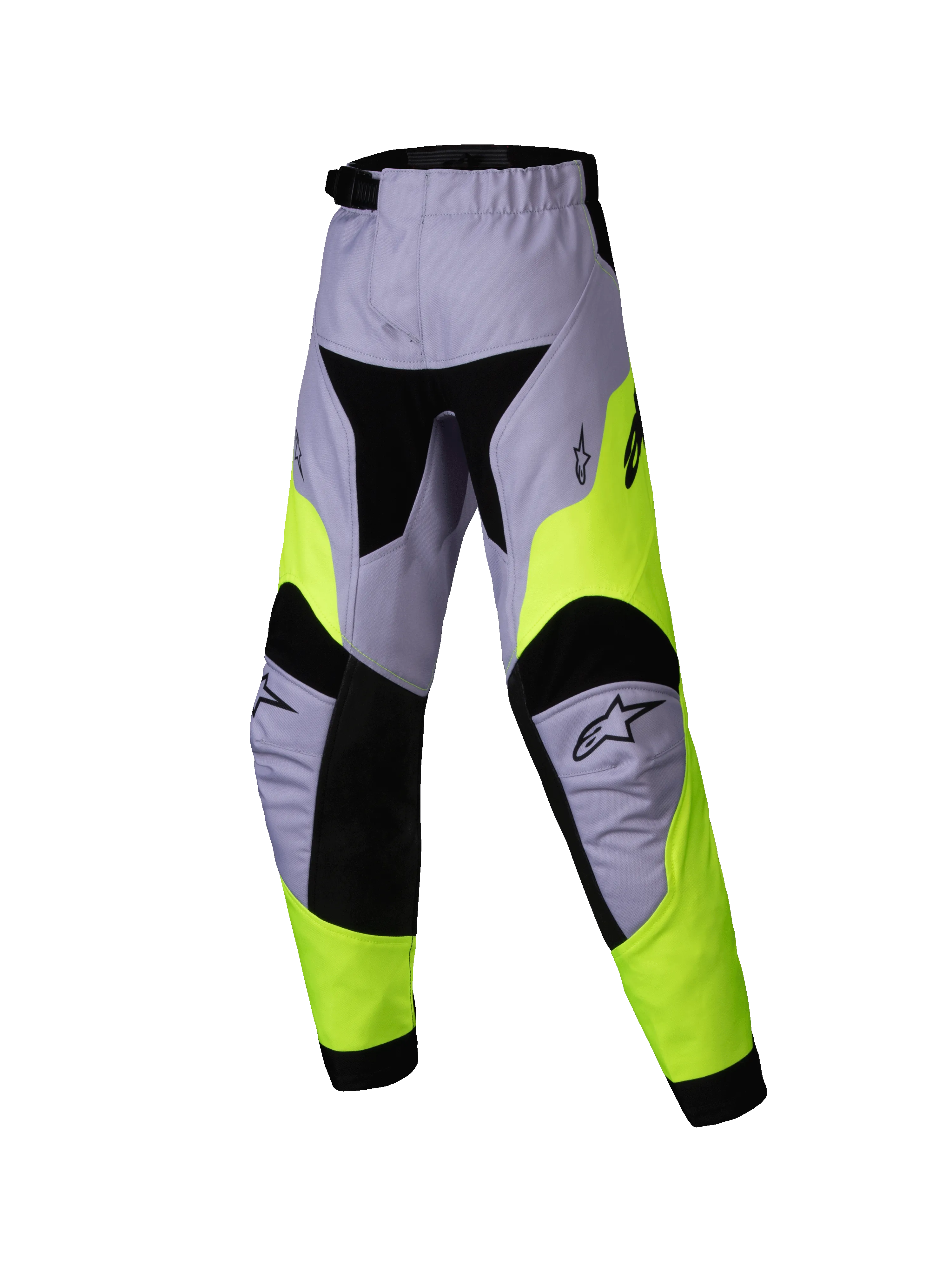 2025 Alpinestars Kids Racer Pants Grey Yellow