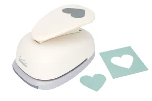 3 inch Heart Lever Action Craft Punch, Valentine’s Day Punch, for Paper Crafting Scrapbooking