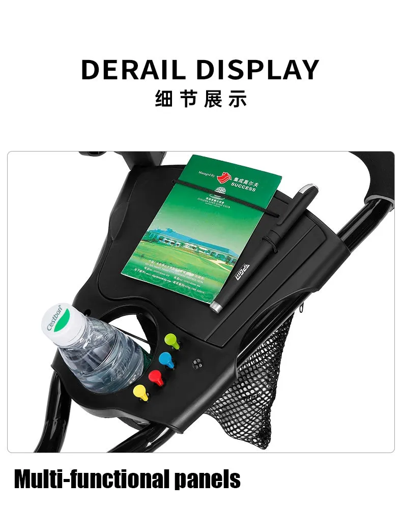 3-Wheel Lightweight Portable Cart With Seat
