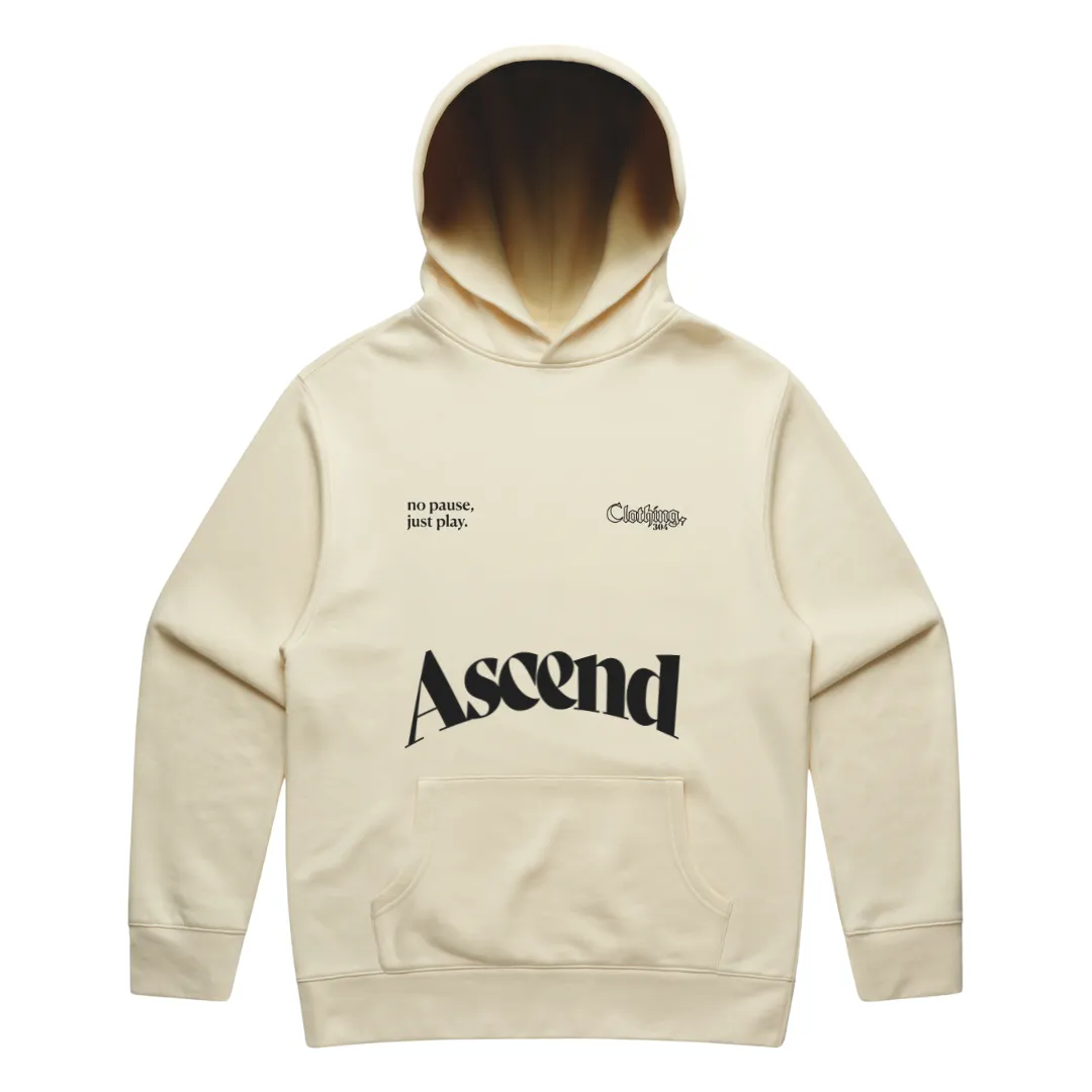 304 Mens Ascend Hoodie Black