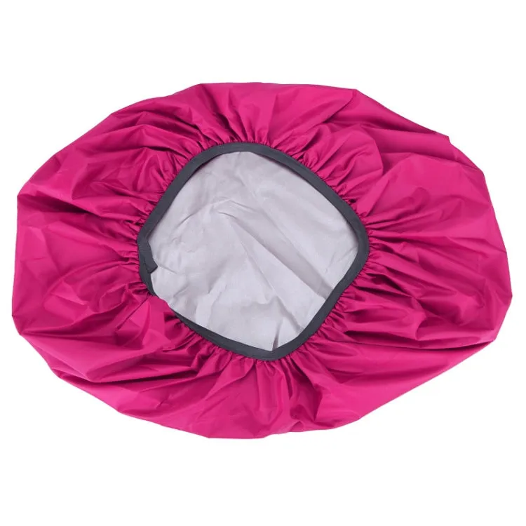 35L Adjustable Waterproof Dustproof Backpack  Rain Cover Portable Ultralight Protective Cover(Pink)