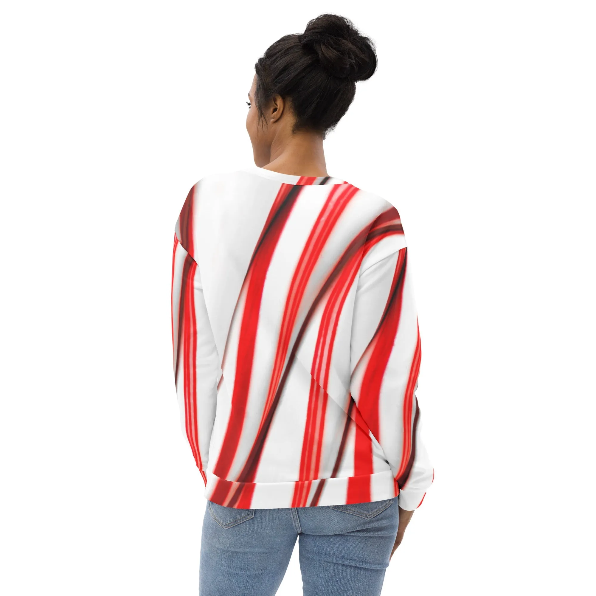 3D Candy Cane Sweatshirt