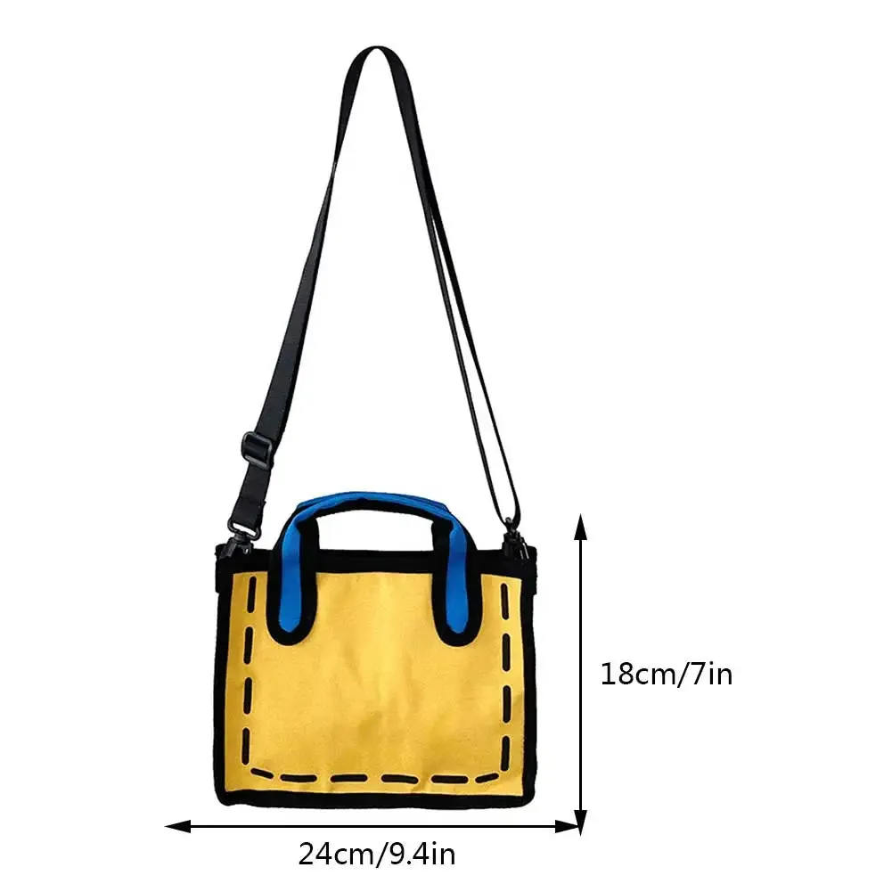 3D Cartoon Style Handbag – Quirky, Fun, and Totally Eye-Catching!