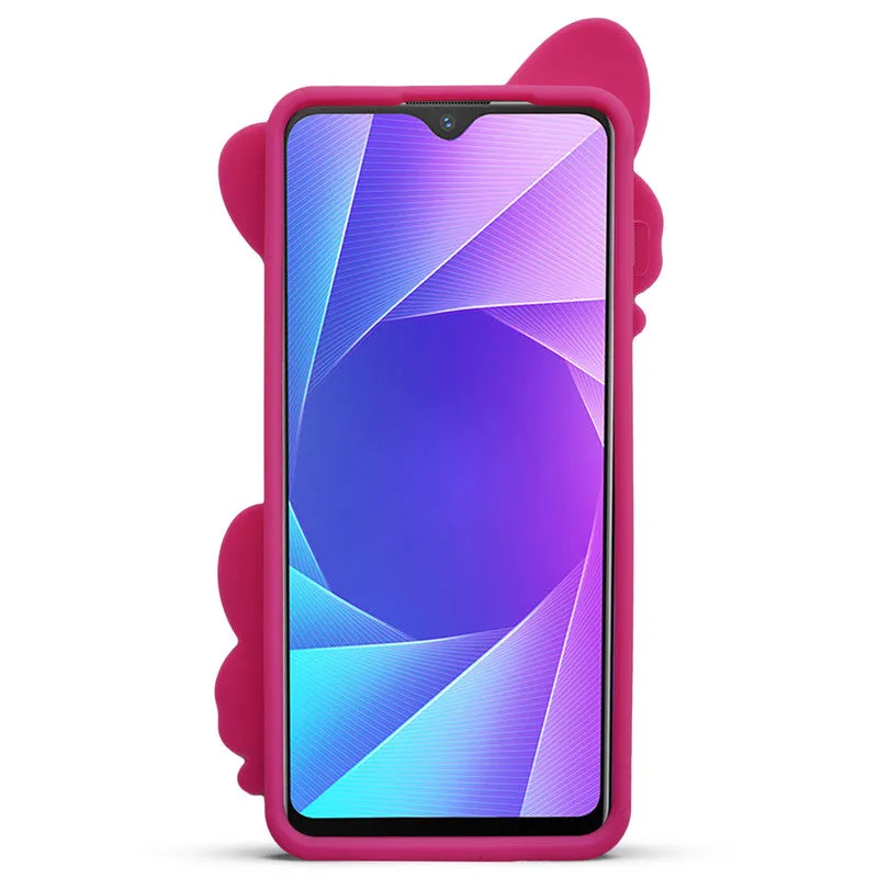 3D Vibrant Butterfly Silicone Phone Case For Vivo Y95