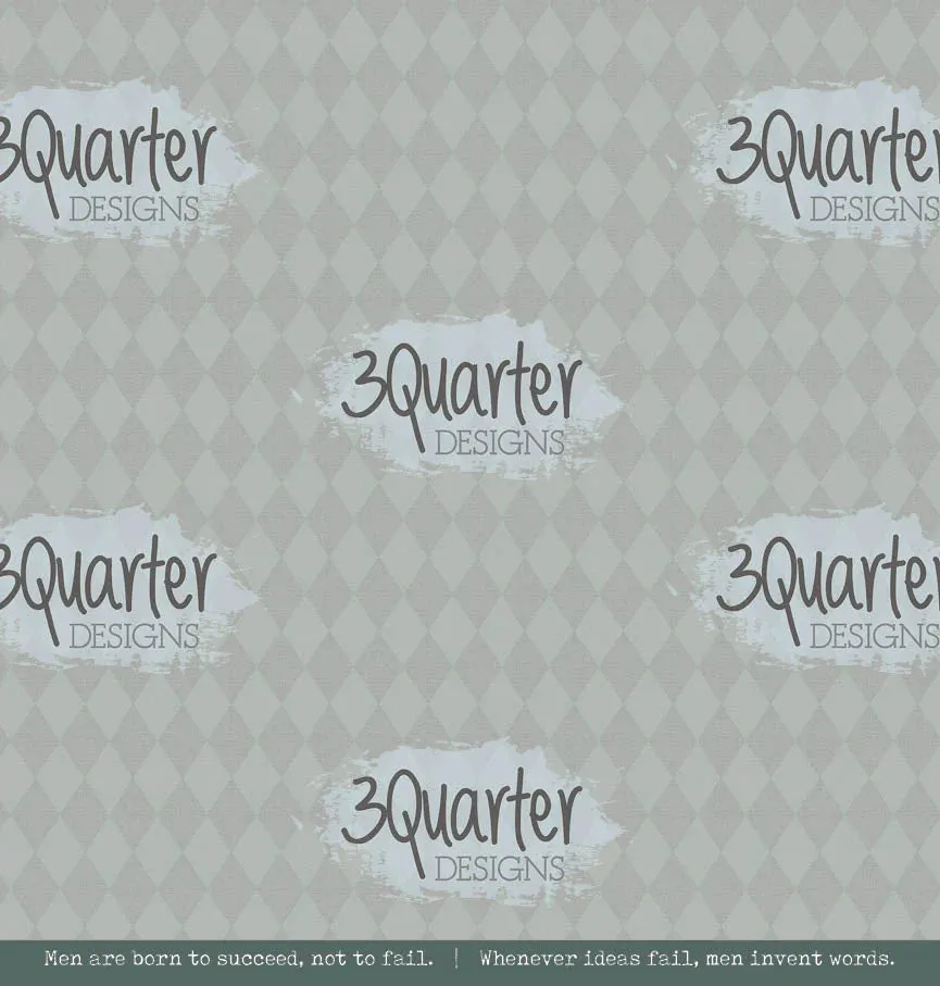 3Quarter Designs - 12" X 12" Paper Pack - Vintage Man