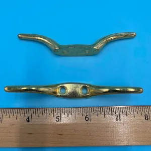 4-1/2" Brass Cord Cleat (10 Per Bag)