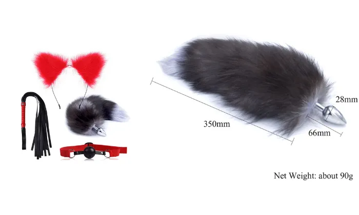 4 Piece Fetish BDSM Kit