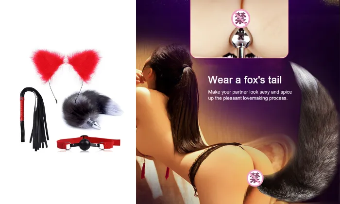 4 Piece Fetish BDSM Kit