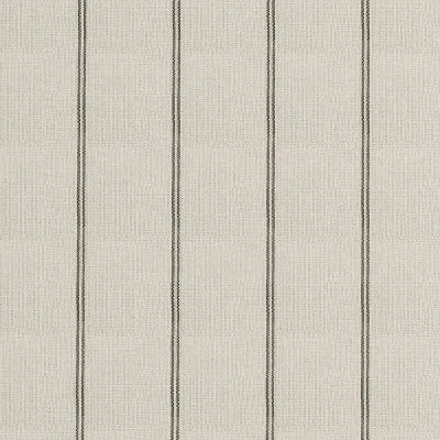 43"x21" Simple Stripe Woven Outdoor Chair Cushion Cream/Black - Threshold