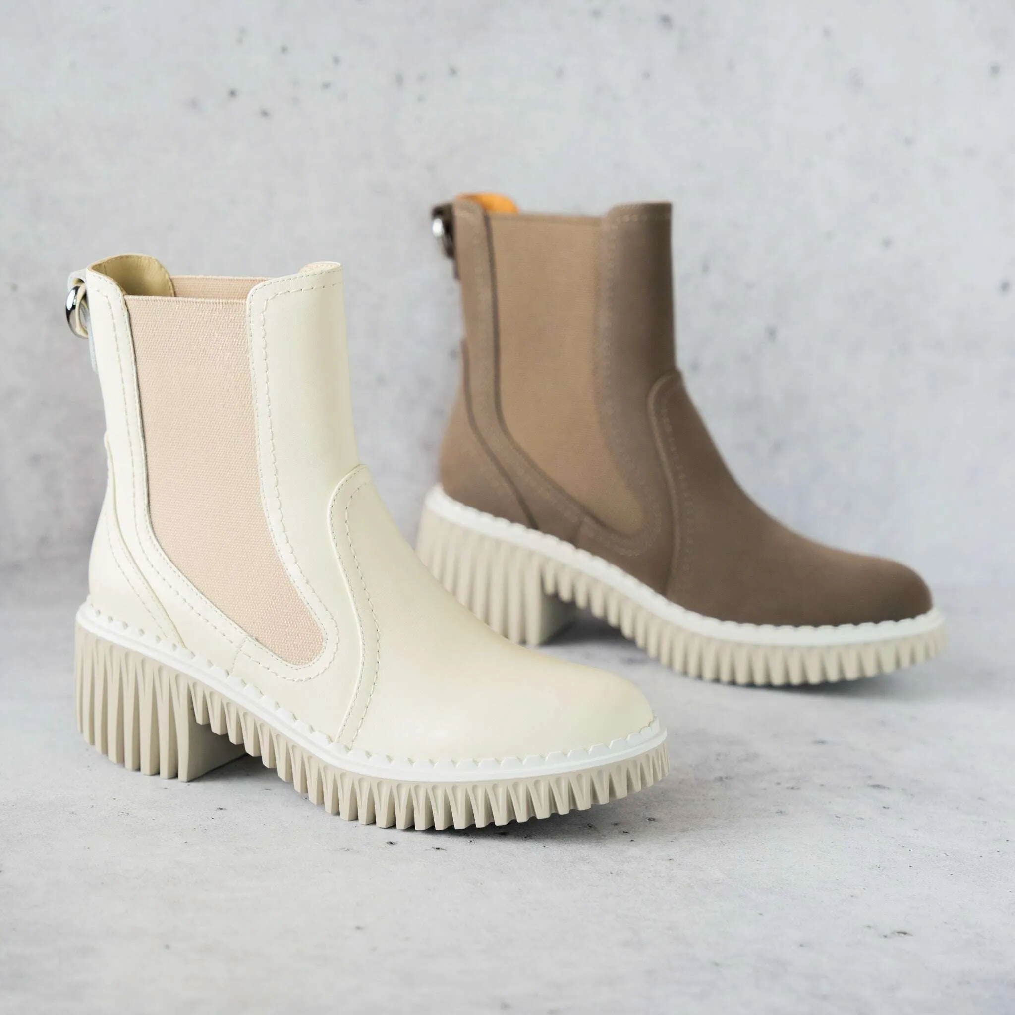4CCCCEES - Plita Cella - Ivory and Grey