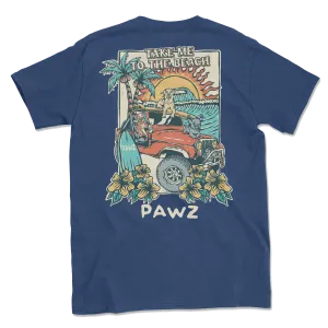 4x4 Pawz (Adult Short Sleeve T-Shirt)