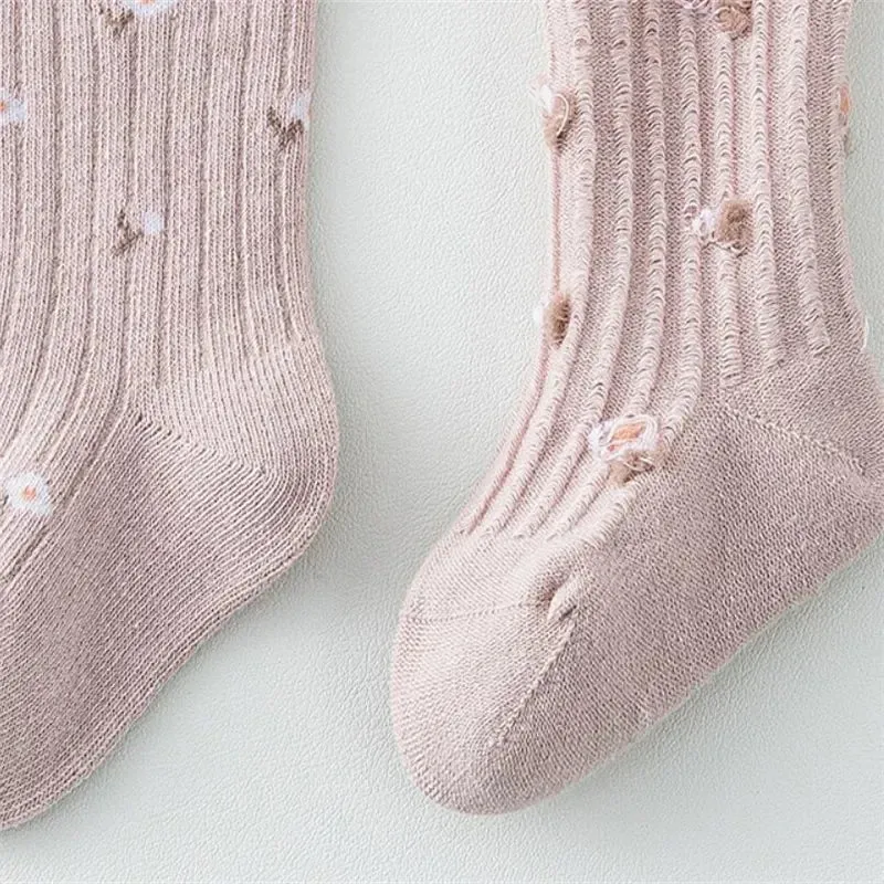 5-Pack Blossom Cotton Long Socks