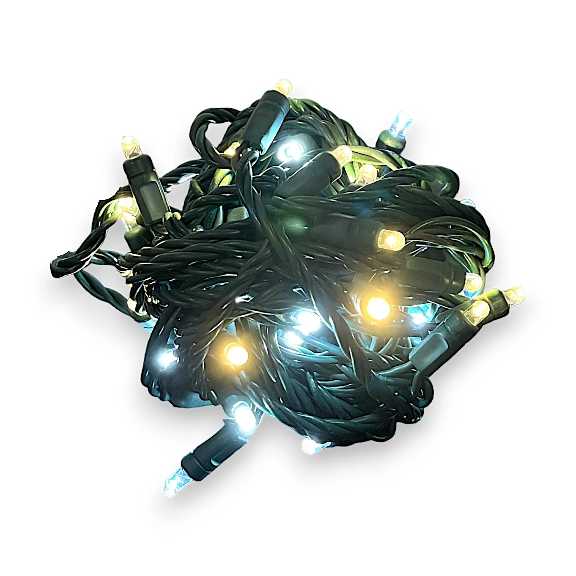 50L 6" Spacing Concave LED Mini Christmas Light (Ball)