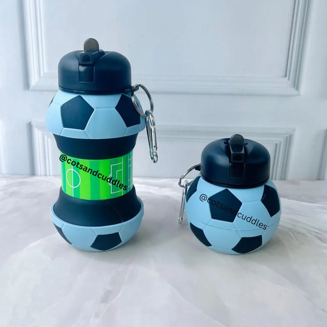 550ml Sports Theme Expandable Silicone Bottle for Kids