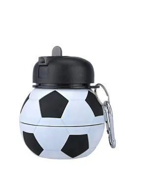 550ml Sports Theme Expandable Silicone Bottle for Kids